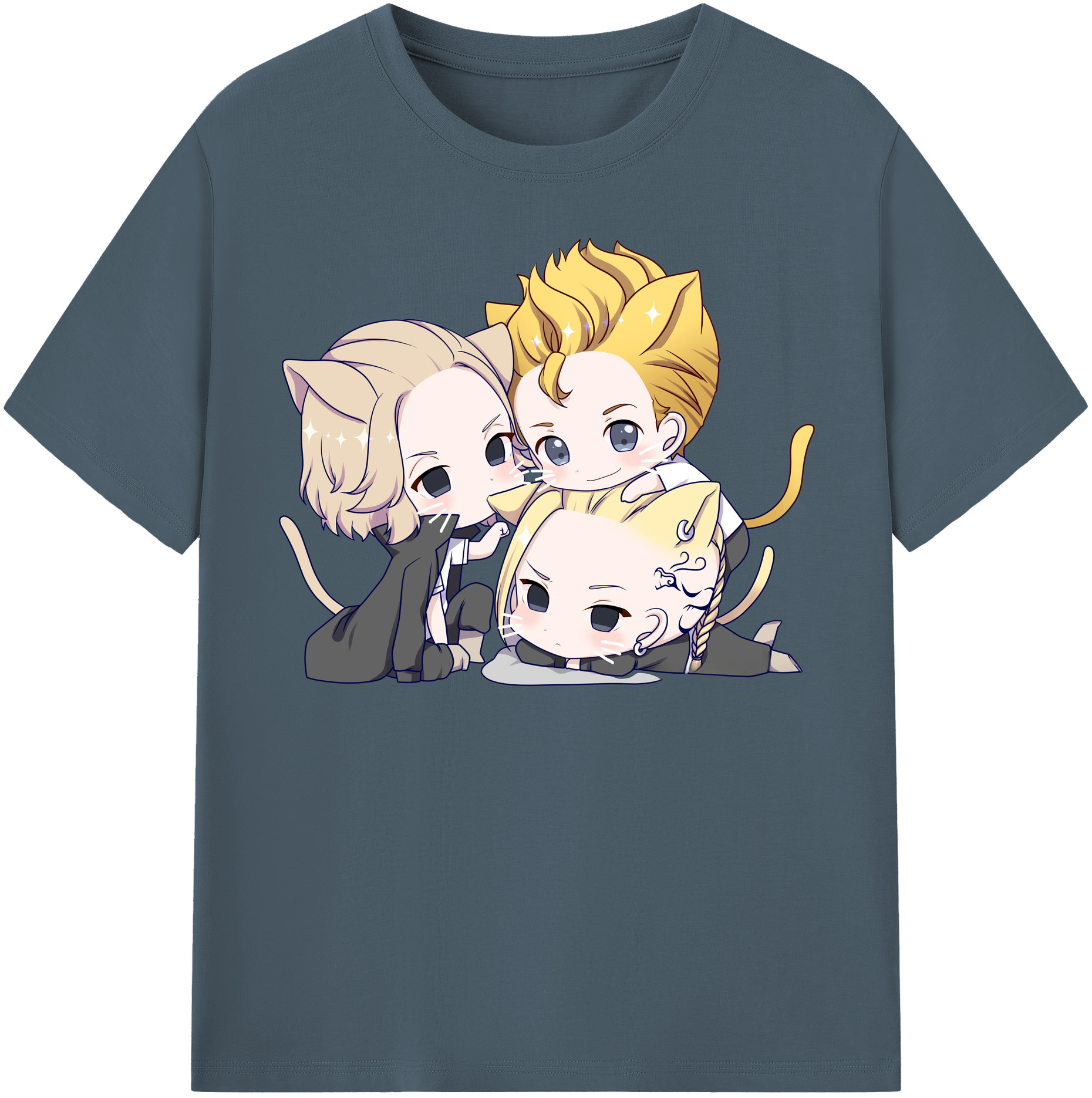 （画像用） 東京リベンジャーズ Tokyo Revengers 綿100％半袖Tシャツ（フロントプリント）
